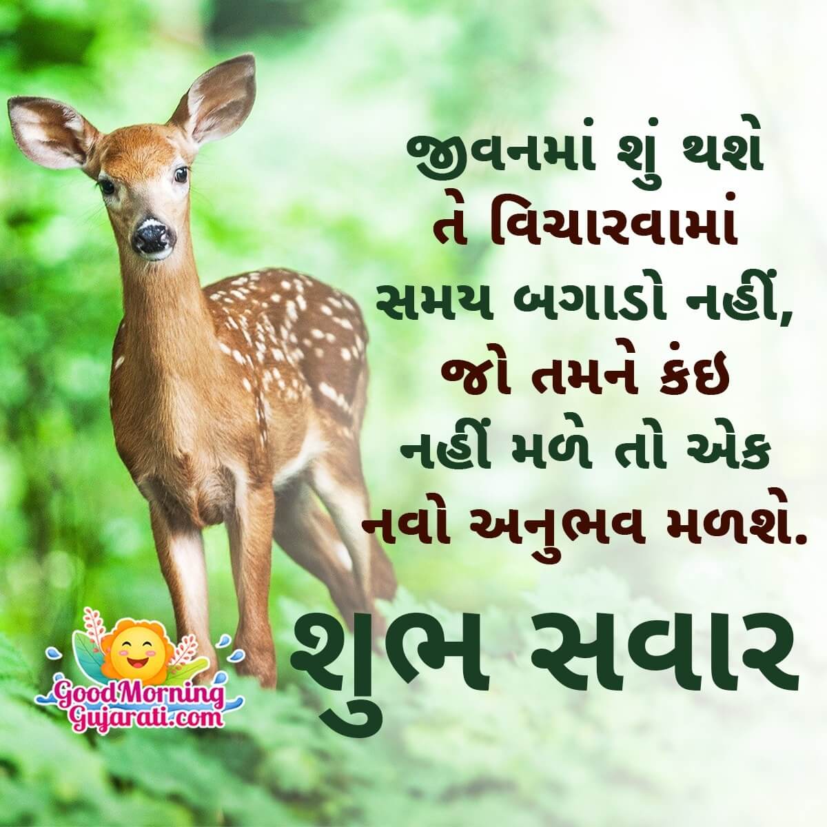 Inspirational  Good Morning Messages In Gujarati