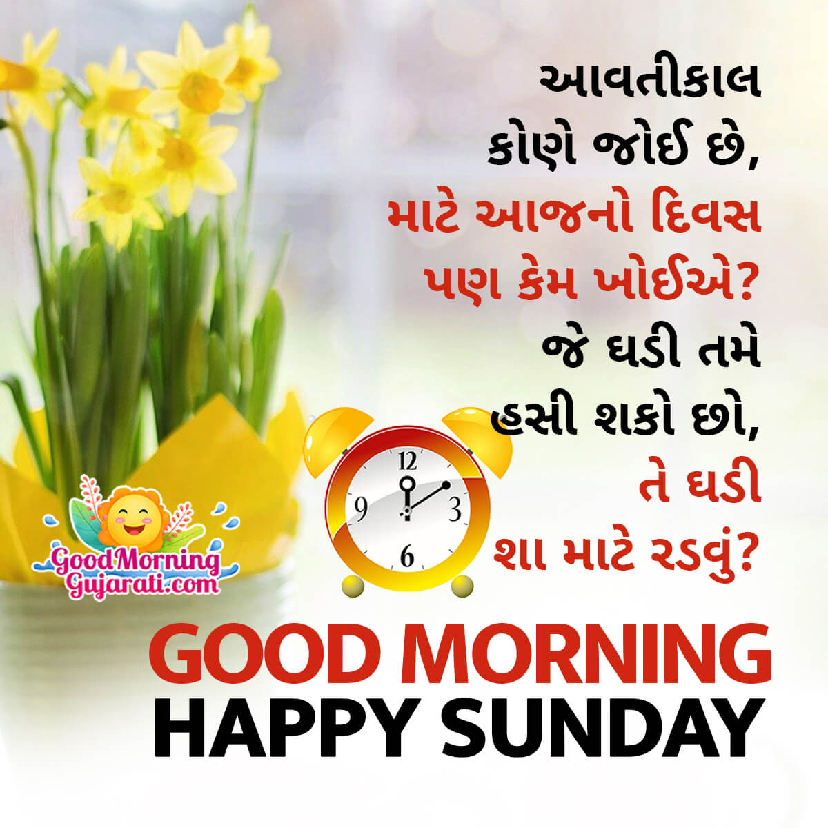 Good Morning Happy Sunday